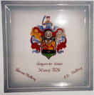 Ofenkachel Wappen